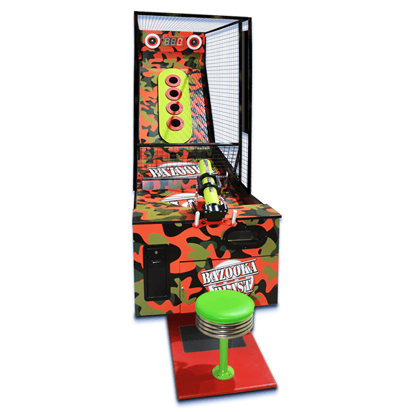 Bazooka Blast Attendant-Free carnival Game