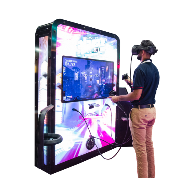 SYNTH RIDERS - A DANCE-ACTION RHYTHM GAME: THE MONOLITH CABINET