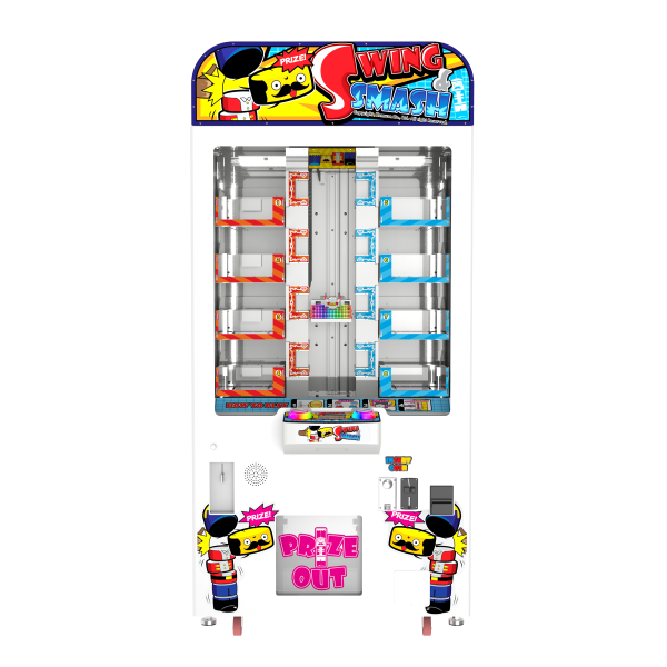 swing & smash claw redemption game for fec