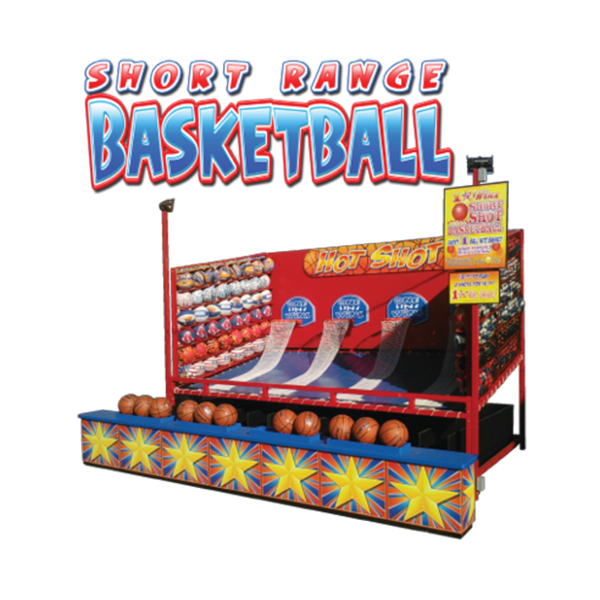 Short Range Basketball redemption carnival basketball game