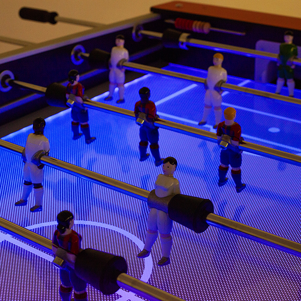 Tecno Flame Foosball Table LED Lights