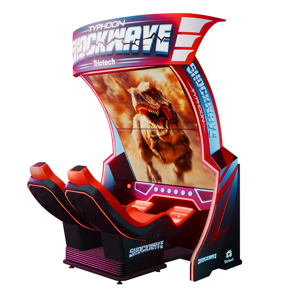Triotech Typhoon Shockwave motion simulator